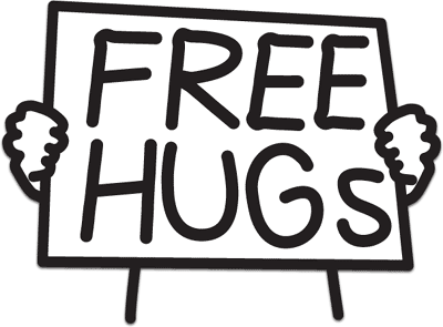 Se Regalan Abrazos… Free Hugs!!